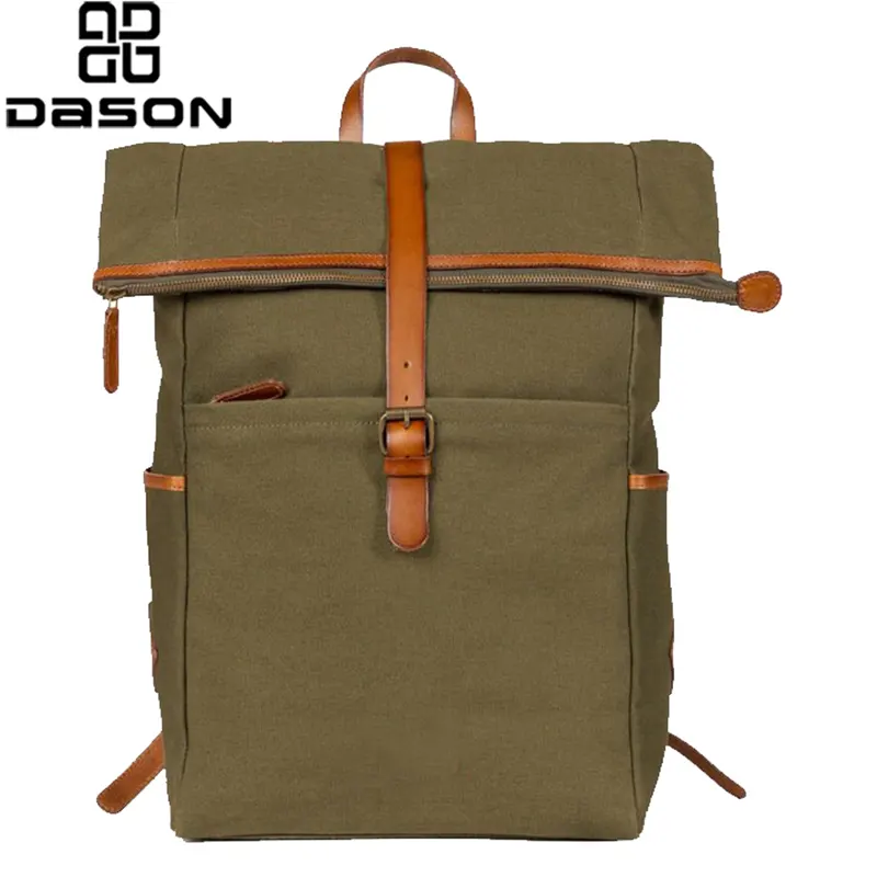 Canvas Rolltop ကျောပိုးအိတ်